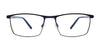 Takumi TK1298 Eyeglasses | Size 57 / Black & Gun