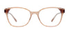 Takumi TK1299 Eyeglasses with Clip-on Sunglasses | Size 52 / Black & Crystal