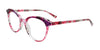 Takumi TK1300 Eyeglasses | Size 51 / Pink & Black & Crystal