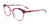 Takumi TK1300 Eyeglasses | Size 51 / Pink & Black & Crystal