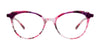 Takumi TK1300 Eyeglasses | Size 51 / Crystal & Marble