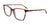 Takumi TK1301 Eyeglasses with Clip-on Sunglasses | Size 54 / Marsala & Pink