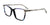 Takumi TK1301 Eyeglasses with Clip-on Sunglasses | Size 54 / Black & Lilac