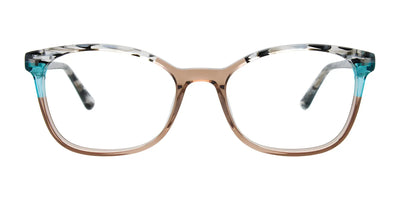 Takumi TK1302 Eyeglasses with Clip-on Sunglasses | Size 53