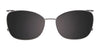 Takumi TK1302 Eyeglasses with Clip-on Sunglasses | Size 53 / Clip Only (Color №080)