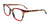 Takumi TK1303 Eyeglasses with Clip-on Sunglasses | Size 54 / Red & Multicolor