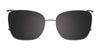 Takumi TK1303 Eyeglasses with Clip-on Sunglasses | Size 54 / Clip Only (Color №080)