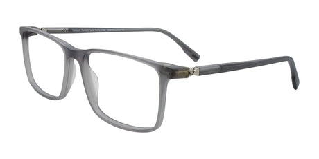 Takumi TK1304 Eyeglasses with Clip-on Sunglasses Grey Matt