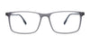 Takumi TK1304 Eyeglasses with Clip-on Sunglasses | Size 58 / Black Matt