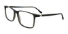 Takumi TK1304 Eyeglasses with Clip-on Sunglasses | Size 58 / Black Matt