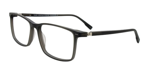 Takumi TK1304 Eyeglasses with Clip-on Sunglasses / Size 58 / Black Matt
