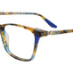 Brown Tortise & Blue