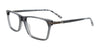 Takumi TK1307 Eyeglasses with Clip-on Sunglasses | Size 55 / Transparent Grey