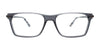 Takumi TK1307 Eyeglasses with Clip-on Sunglasses | Size 55 / Black