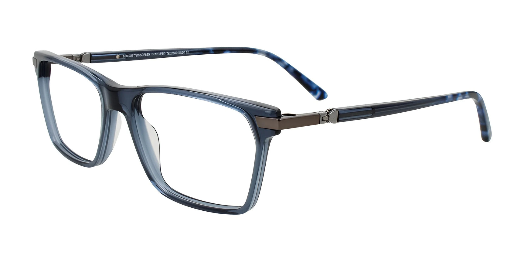 Takumi TK1307 Eyeglasses Transparent Navy Blue