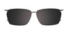Takumi TK1307 Eyeglasses with Clip-on Sunglasses | Size 55 / Clip Only (Color №020)