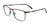 Takumi TK1310 Eyeglasses | Size 55 / Black & Red