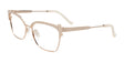 Takumi TK1314 Eyeglasses Soft Gold With Crystals