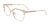 Takumi TK1314 Eyeglasses with Clip-on Sunglasses | Size 53 / Soft Gold With Crystals