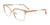 Takumi TK1314 Eyeglasses with Clip-on Sunglasses | Size 53 / Pink Gold With Crystals