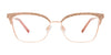 Takumi TK1314 Eyeglasses with Clip-on Sunglasses | Size 53 / Black With Crystals