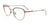Takumi TK1322 Eyeglasses | Size 52 / Black & Pink Gold