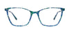 Takumi TK1323 Eyeglasses with Clip-on Sunglasses | Size 53 / Black