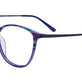 Blue & Multicolor Lines