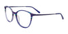 Takumi TK1324 Eyeglasses | Size 50 / Blue & Multicolor Lines