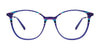 Takumi TK1324 Eyeglasses | Size 50 / Red & Multicolor Lines