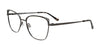 Takumi TK1331 Eyeglasses with Clip-on Sunglasses | Size 53 / Black