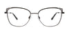 Takumi TK1331 Eyeglasses with Clip-on Sunglasses | Size 53 / Pink