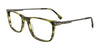 Takumi TK1337 Eyeglasses | Size 55 / Khaki Marble
