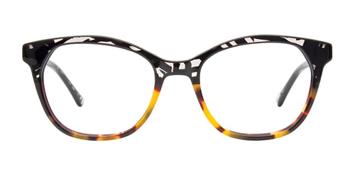 Takumi TK1340 Eyeglasses / Size 51 / Purple & Red Tortoise