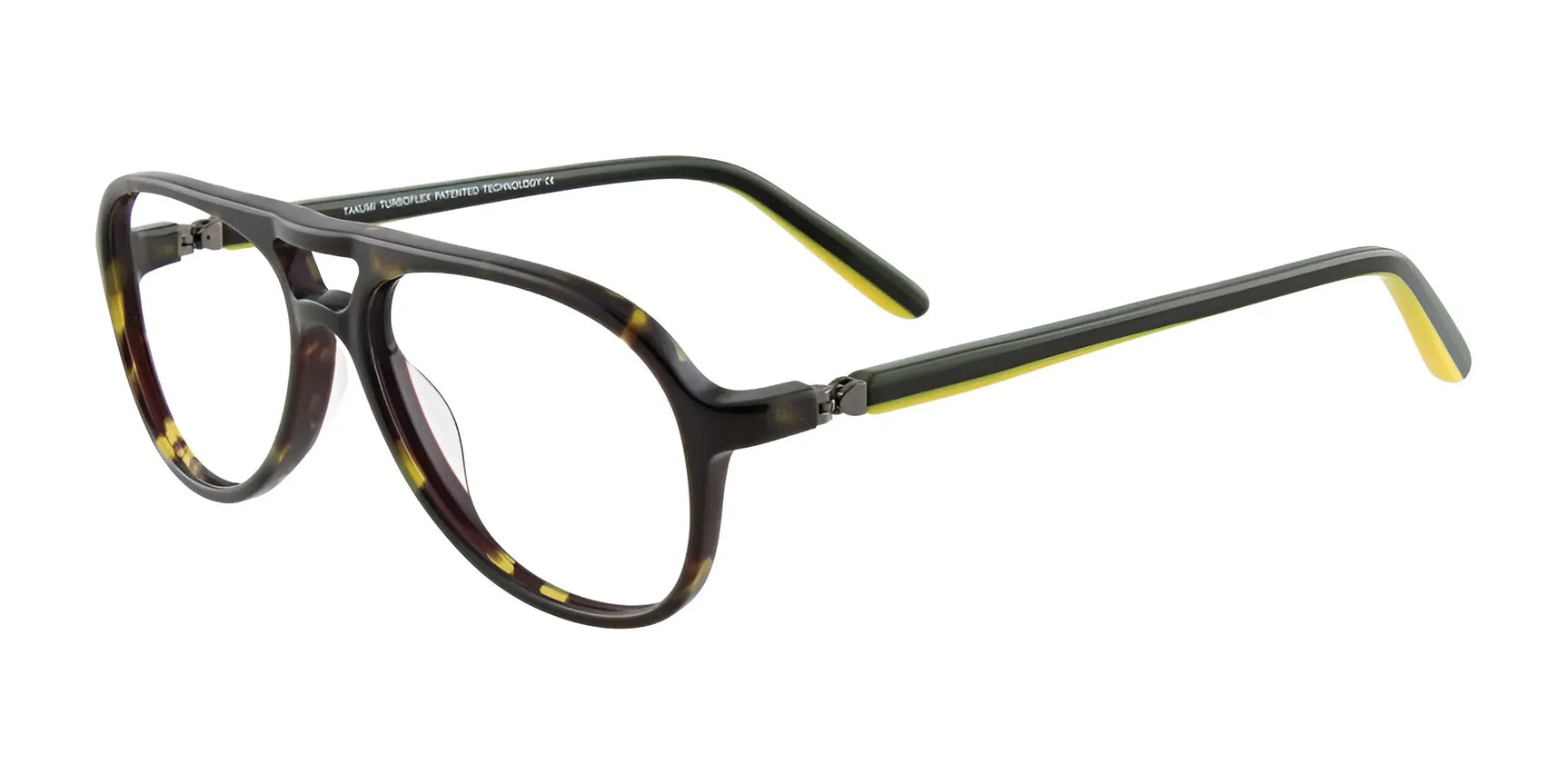 Takumi TK903 Eyeglasses Tortoise Green