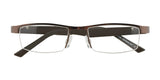 Takumi TK912 Eyeglasses with Clip-on Sunglasses | Size 50