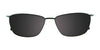 Takumi TK915 Eyeglasses with Clip-on Sunglasses | Size 53 / Satin Brown & Light Brown