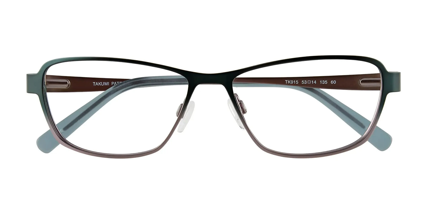 Takumi TK915 Eyeglasses with Clip-on Sunglasses