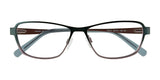 Takumi TK915 Eyeglasses with Clip-on Sunglasses