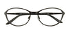 Takumi TK916 Eyeglasses with Clip-on Sunglasses | Size 53 / Matt Black