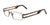 Takumi TK917 Eyeglasses with Clip-on Sunglasses | Size 53 / Satin Brown & Navy