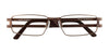 Takumi TK917 Eyeglasses with Clip-on Sunglasses | Size 53 / Metallic Blue & Silver