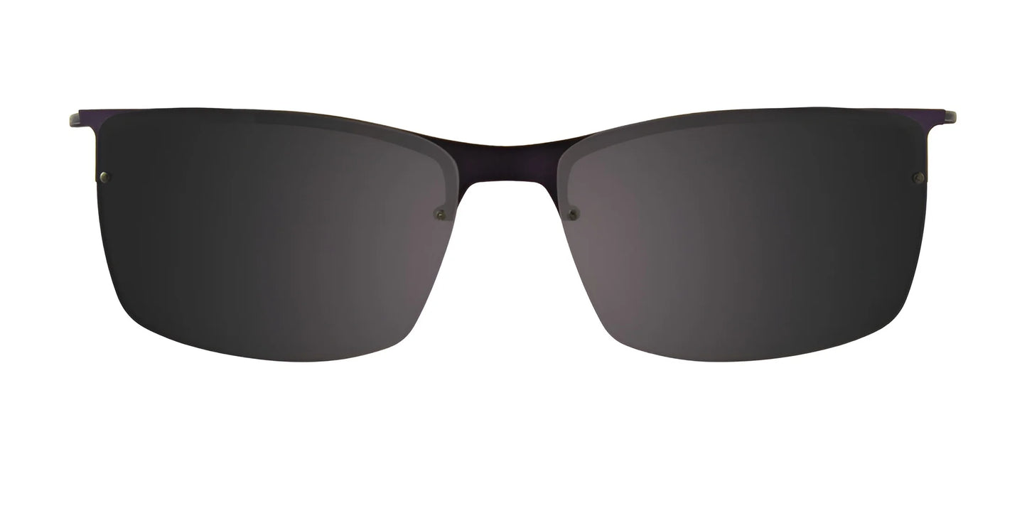 Takumi TK919 Eyeglasses with Clip-on Sunglasses | Size 52