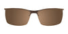 Takumi TK919 Eyeglasses with Clip-on Sunglasses | Size 52 / Clip Only (Color №010)