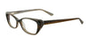 Takumi TK921 Eyeglasses with Clip-on Sunglasses | Size 49 / Marbled Brown & Grey