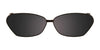 Takumi TK921 Eyeglasses with Clip-on Sunglasses | Size 49 / Black & Blue