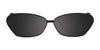 Takumi TK921 Eyeglasses with Clip-on Sunglasses | Size 49 / Black & Blue