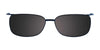 Takumi TK922 Eyeglasses with Clip-on Sunglasses | Size 51 / Black