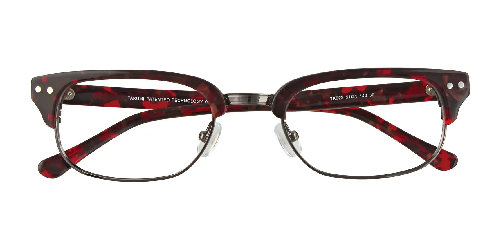 Takumi TK922 Eyeglasses with Clip-on Sunglasses