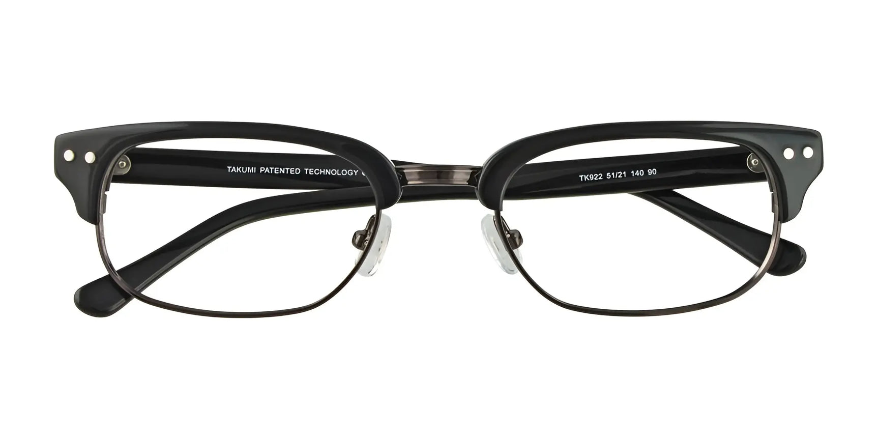 Takumi TK922 Eyeglasses with Clip-on Sunglasses